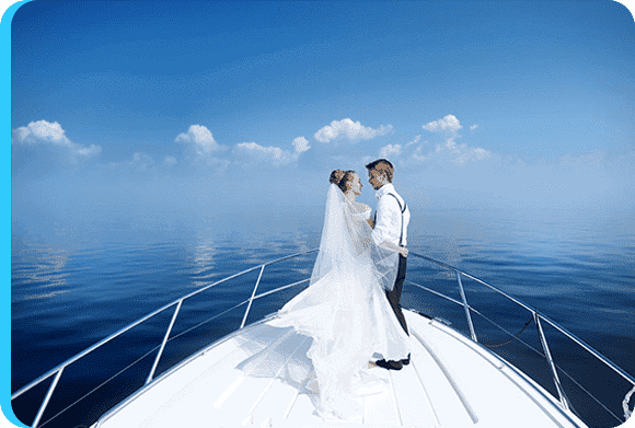yacht wedding dubai event